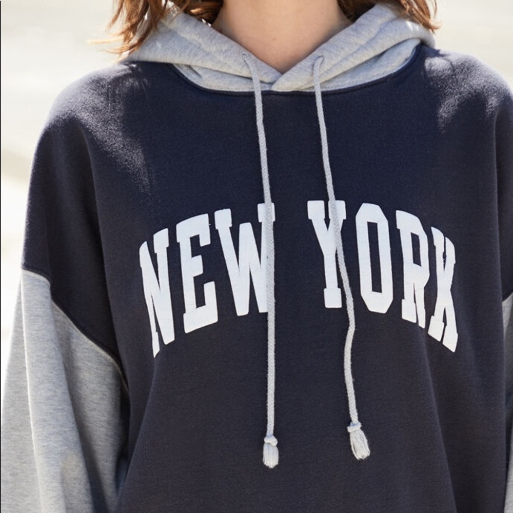 *BRANDY MELLVILE* NEW YORK HOODIE